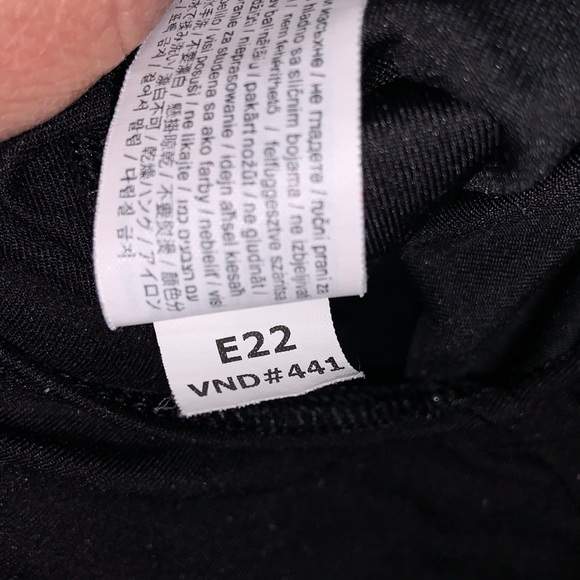 Capezio child large CL STUDIO COLLECTION HIGH NECK CAP SLEEVE LEOTARD Black - Picture 8 of 11